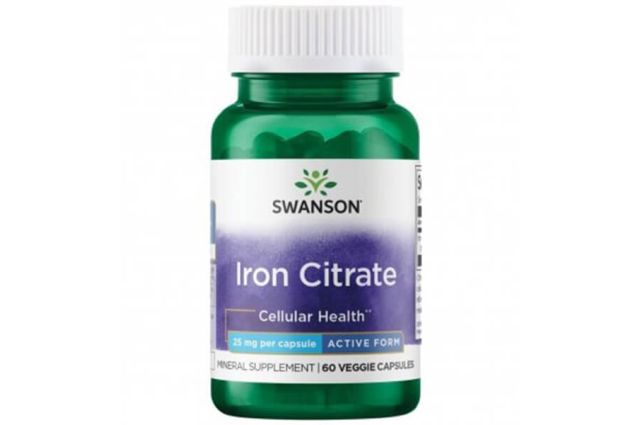 Iron Citrate 25mg 60 cap