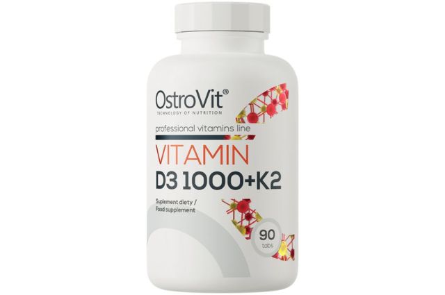 Vitamin D3 1000 IU + K2 90 tabs