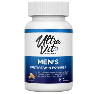 UltraVit Men's Multivitamin Formula 60 caplets