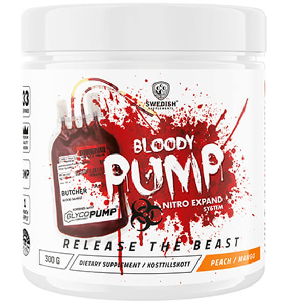 Bloody Pump 300g Peach Mango