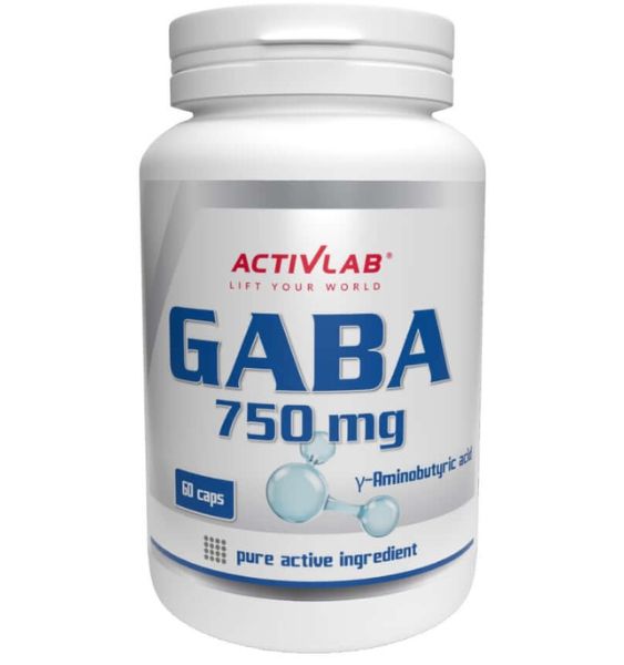 GABA 750 mg 60 caps